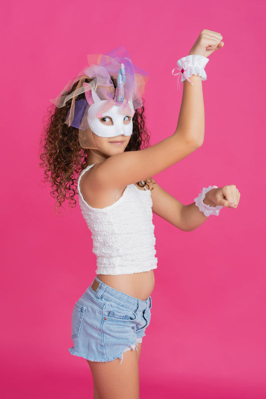 UNICORN - Animal Mask & Wrist Cuffs - The Toy Station