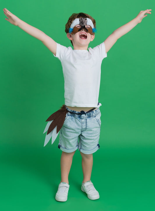 KOOKABURRA - Animal Mask & Tail - The Toy Station