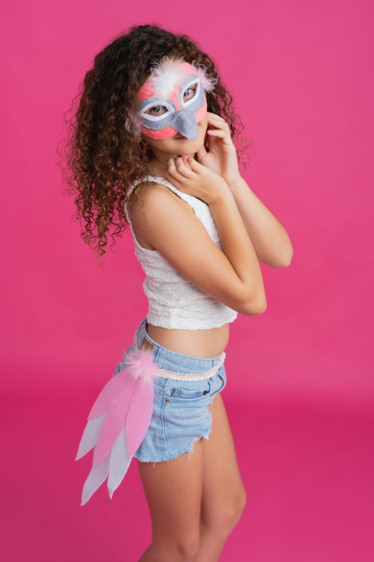 PINK GALAH - Animal Mask & Tail - The Toy Station