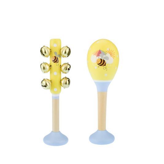 Buzzy Days Maraca & Bell Set