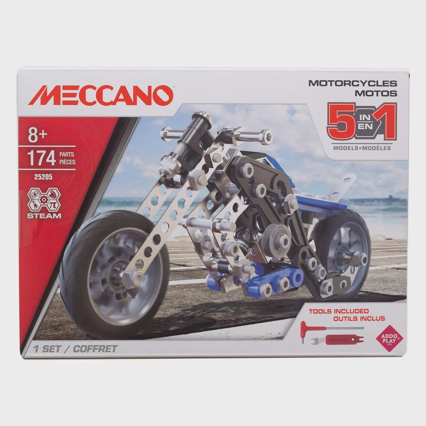 Meccano 5 Multi Model Set - Motorcyles - The Toy Station