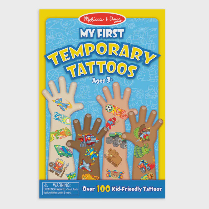Melissa & Doug My First Temporary Tattoos