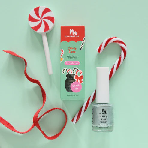 No Nasties Scented Nail Polish - Candy Cane