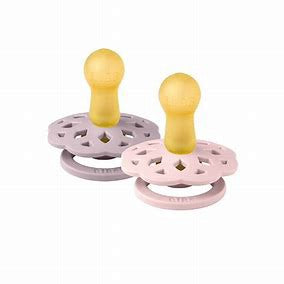 Pacifier Colour Round 2 Pack Boheme - The Toy Station