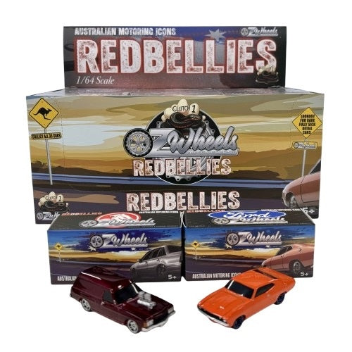 Oz Wheels 1:64 RedBellies Mystery Box - The Toy Station