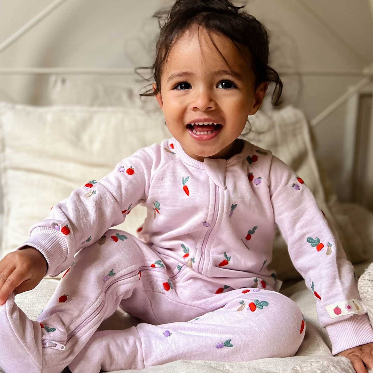 Embroidered Fleece Growsuit - The Toy Station