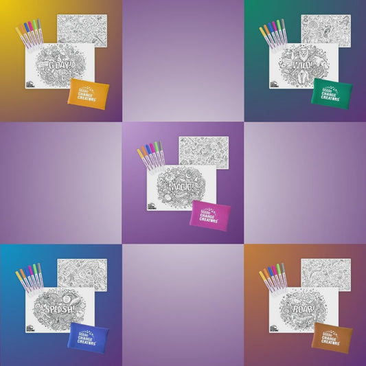 Re-Fun-Able Pocket Colouring Set - The Toy Station
