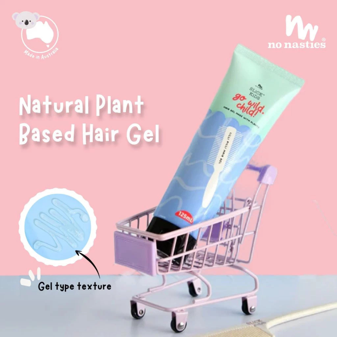 Natural Plant Based Hair Gel - Zesty Lime