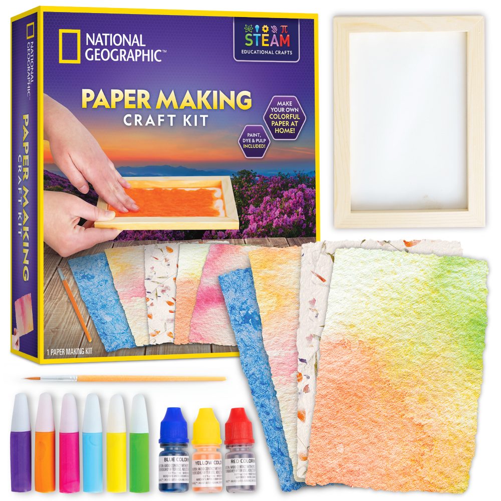 National Geographic Paper Making Craft Kit