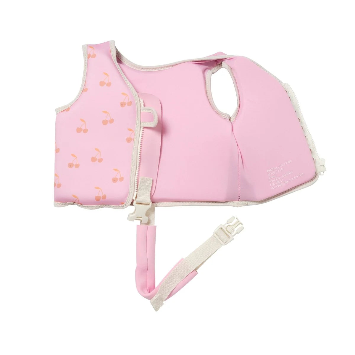 Kids Swim Vest Cotton Candy Cherry