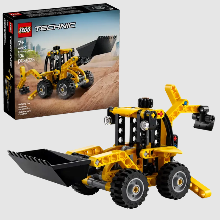 Lego Technic Backhoe Loader 42197 - The Toy Station