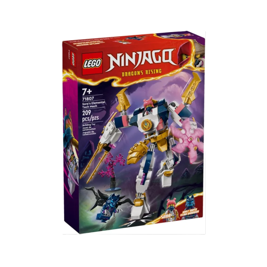 Lego 71807 Sora's Elemental Tech Mech