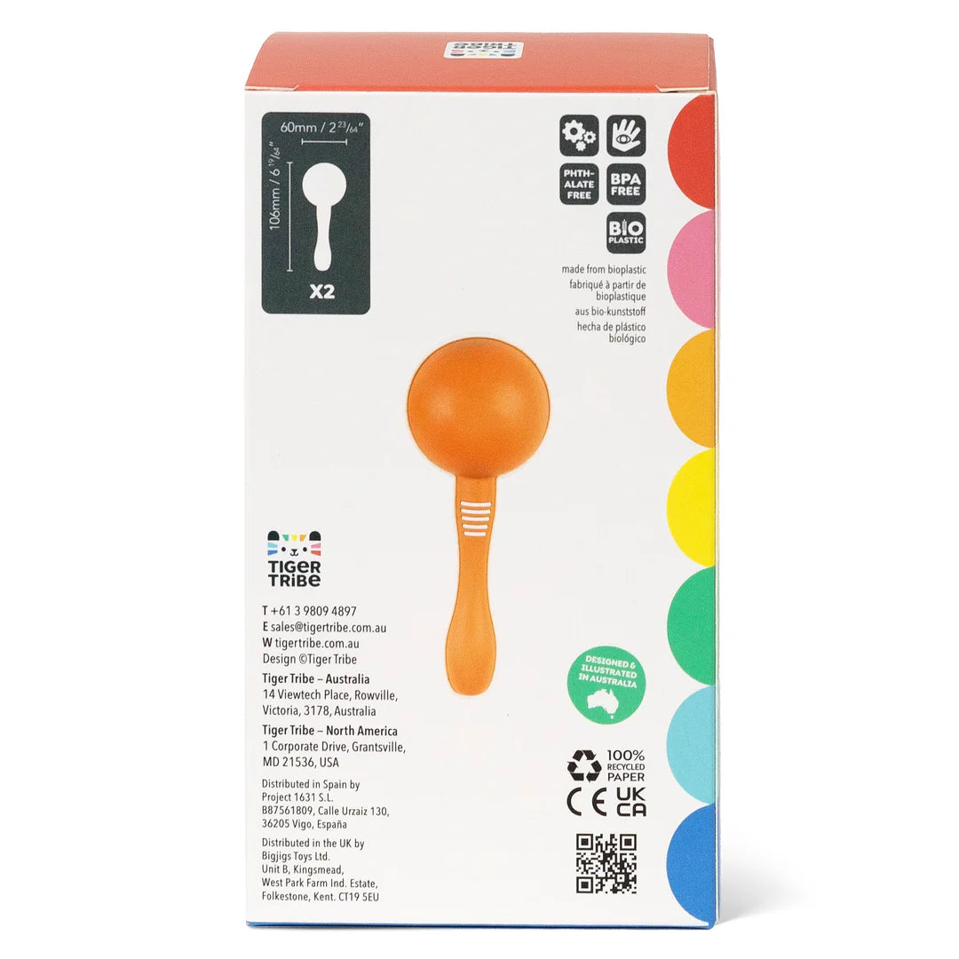 Tiger Tribe Maracas - The Toy Station