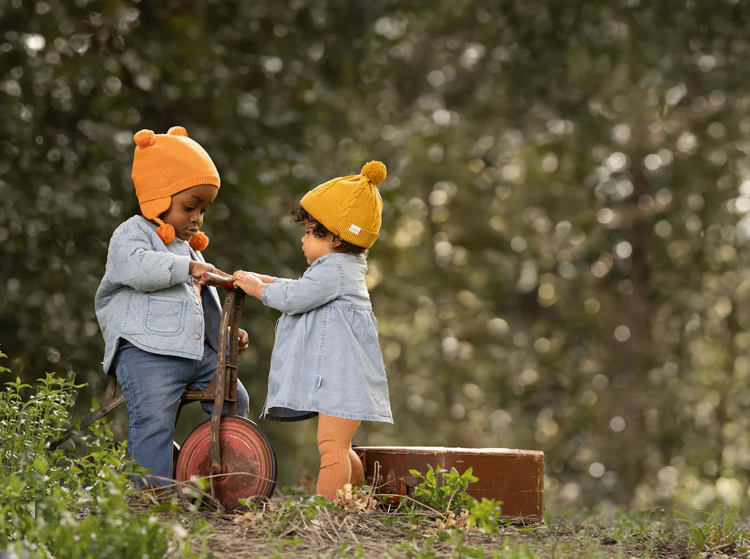 Toshi Dress Long Sleeve - Brumby - The Toy Station