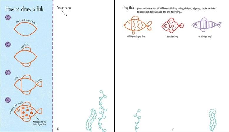 Step-By-Step Drawing Book