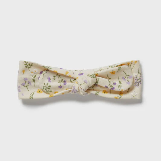 Bella Floral Organic Headband-One Size - The Toy Station