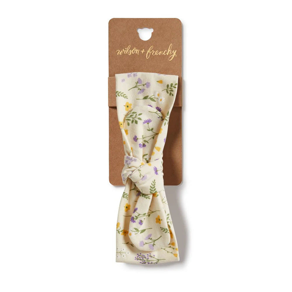 Bella Floral Organic Headband-One Size