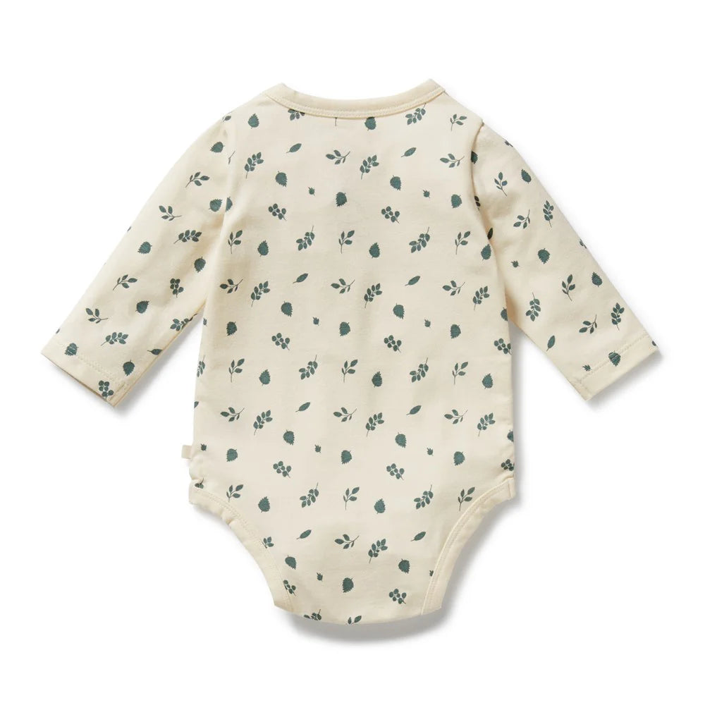 Twilight Leaf Organic Bodysuit