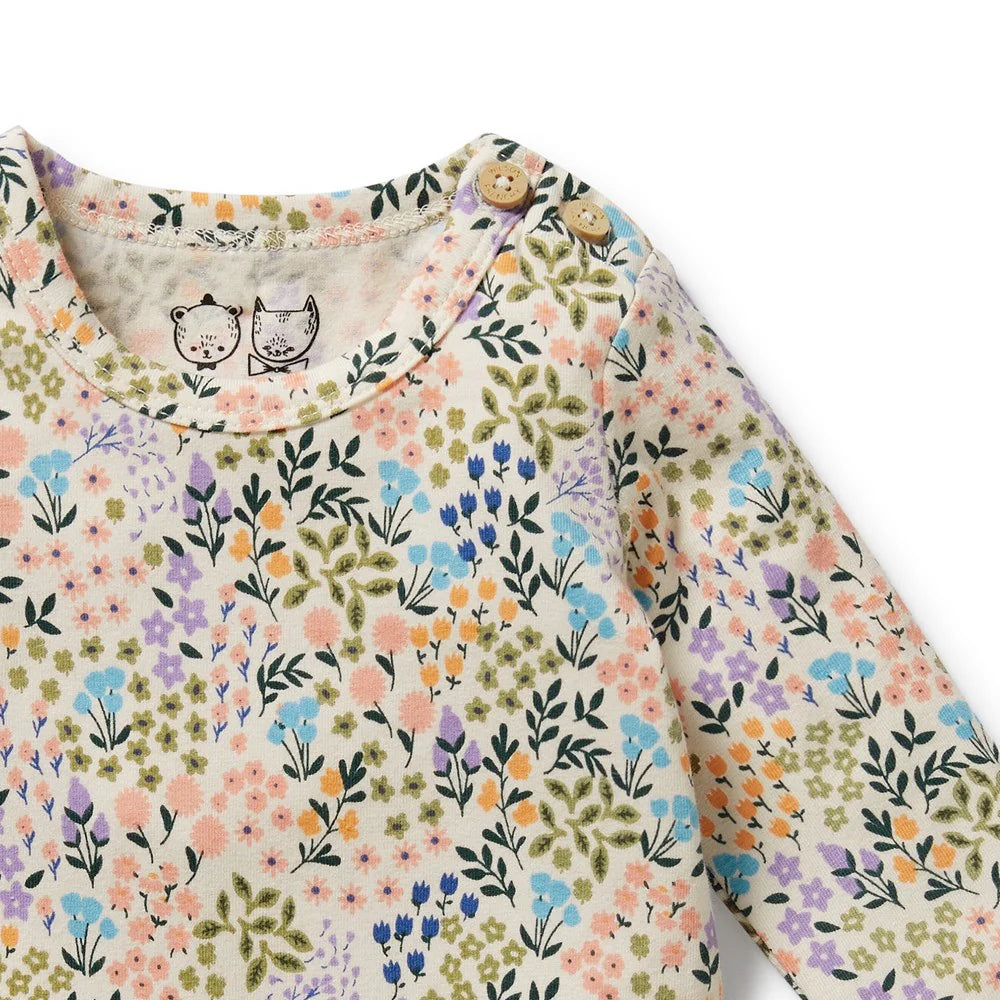 Tiny Bloom Organic Bodysuit - The Toy Station