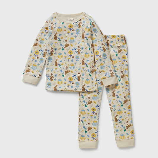 Daisy Mae Organic Long Sleeved Pyjamas - The Toy Station