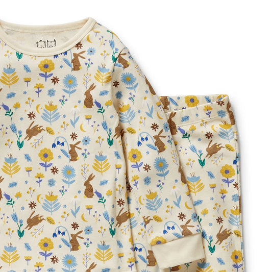 Daisy Mae Organic Long Sleeved Pyjamas - The Toy Station