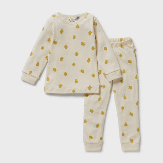 Little Chick Organic Long Sleeved Pyjamas - The Toy Station