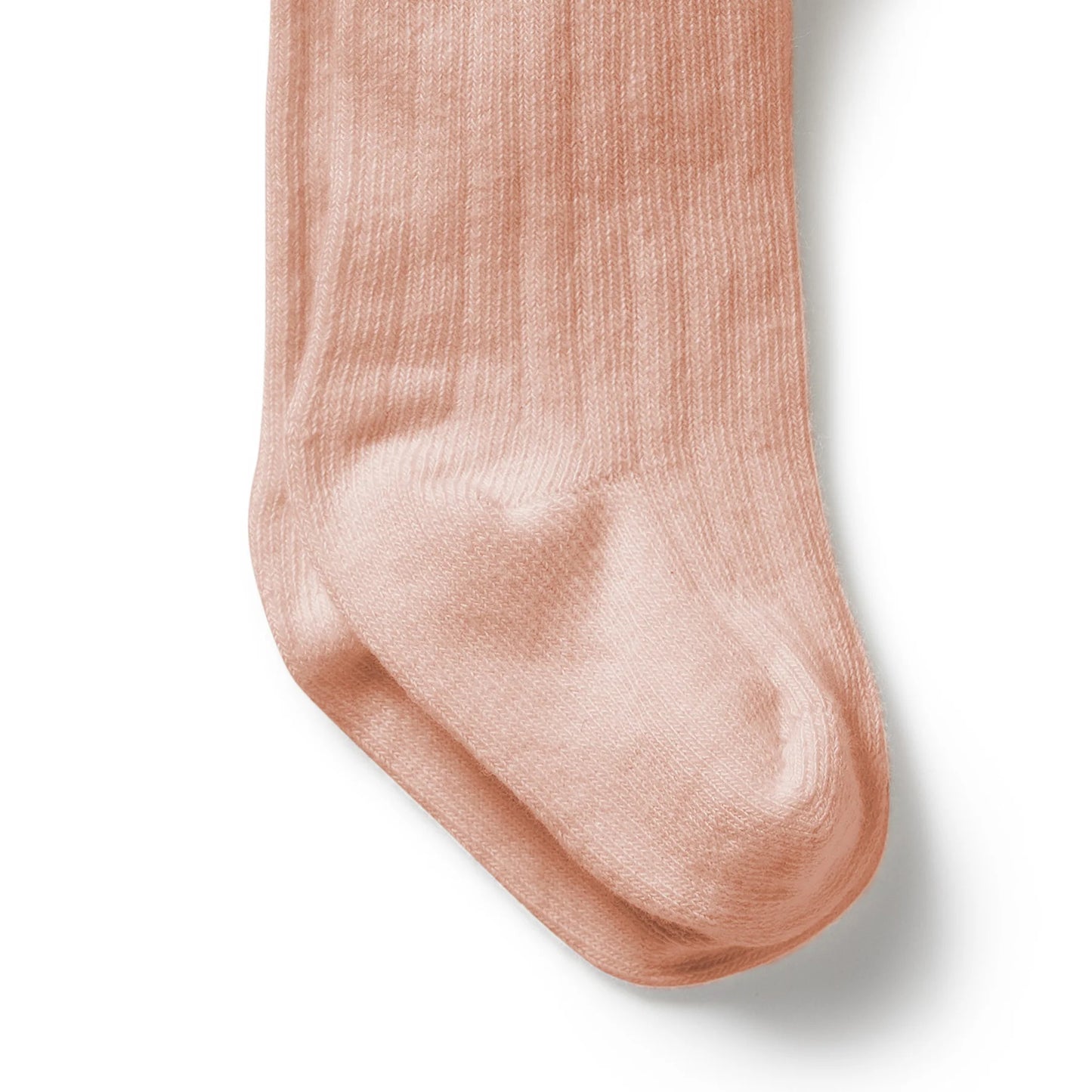 Wilson & Frenchy - Pink Organic Ribbed Tights - The Toy Station