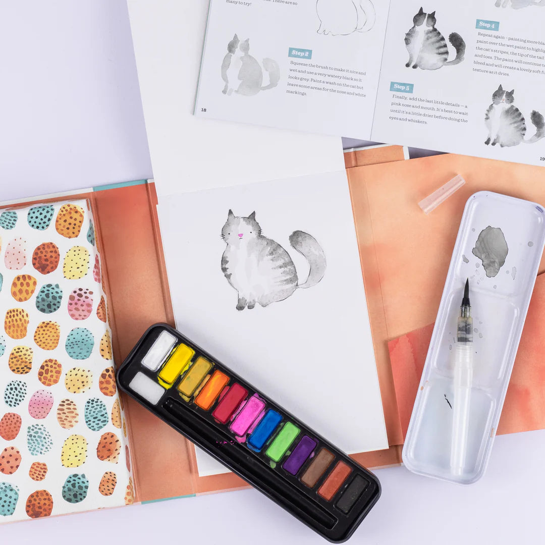 How to Paint - Watercolour Animals - The Toy Station