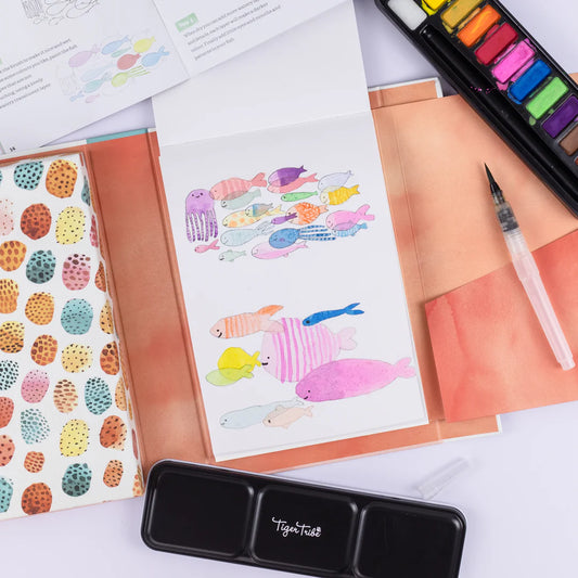 How to Paint - Watercolour Animals - The Toy Station