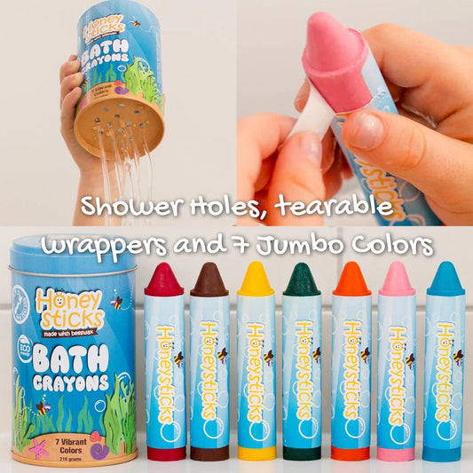 Honey Sticks Bath Crayons - The Toy Station