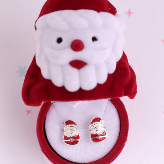 Lauren Hinkley Santa Earrings