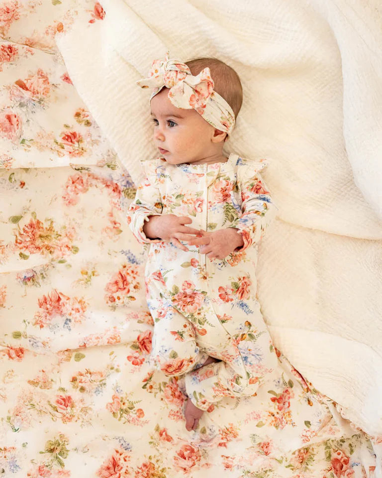 Anya Bloom Organic Long sleeve Zip suit