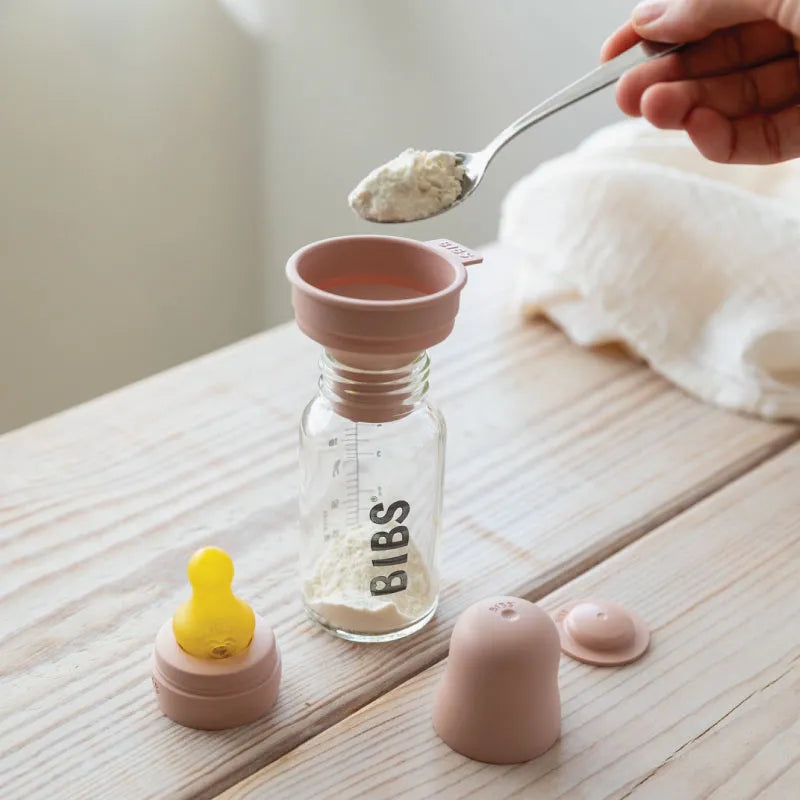 Bibs Glass Bottle Set 110ml - The Toy Station