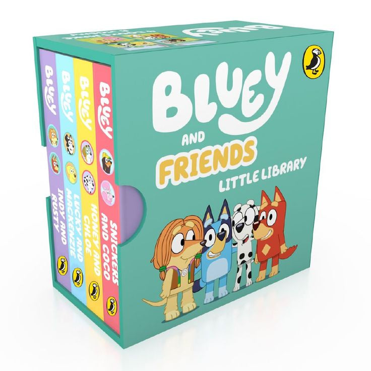 Bluey & Friends Little Library - The Toy Station