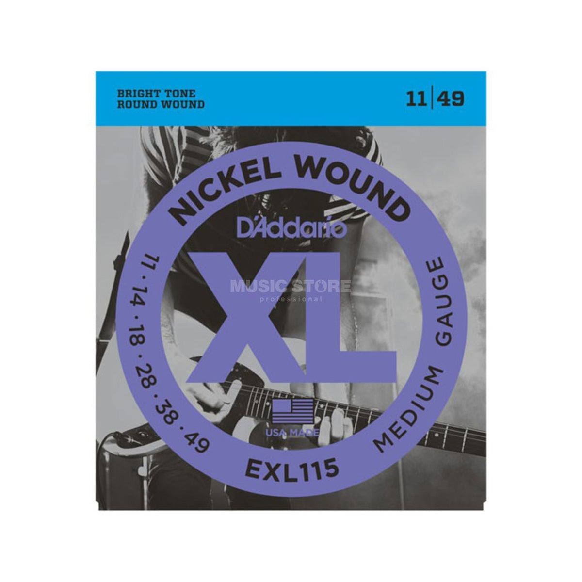 D'Addario EXL115 Medium 11-49