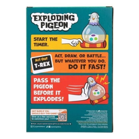 Exploding Pigeon By Exploding Kittens
