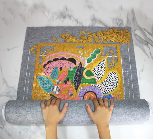 Jigsaw Felt Roll Up Mat - The Toy Station