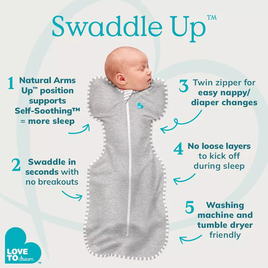 Swaddle Up Lite 0.2T - Olive - The Toy Station