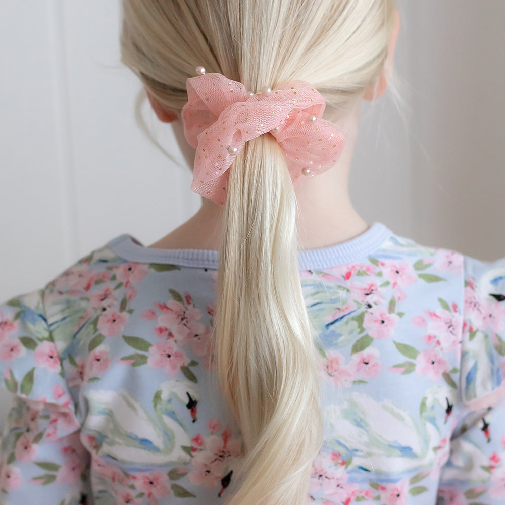 Lauren Hinkley Ava Ballerina Pearl Scrunchie