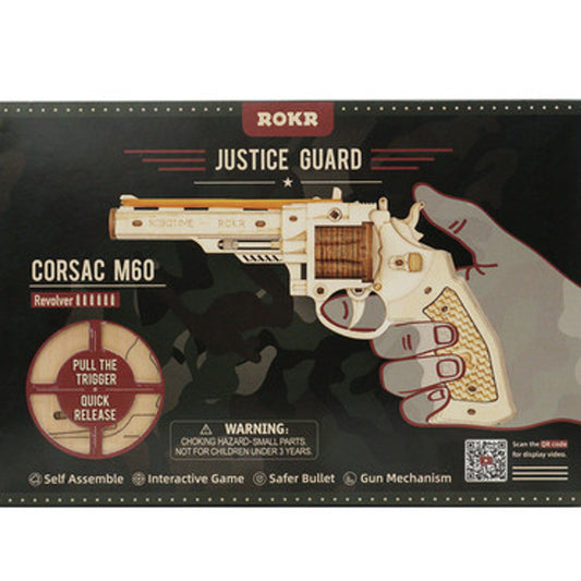 ROKR DIY Corsac M60 Justice Guard Handgun - The Toy Station
