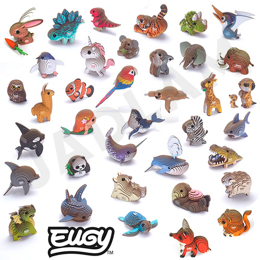 Eugy 3D Cardboard Model Kit - The Toy Station