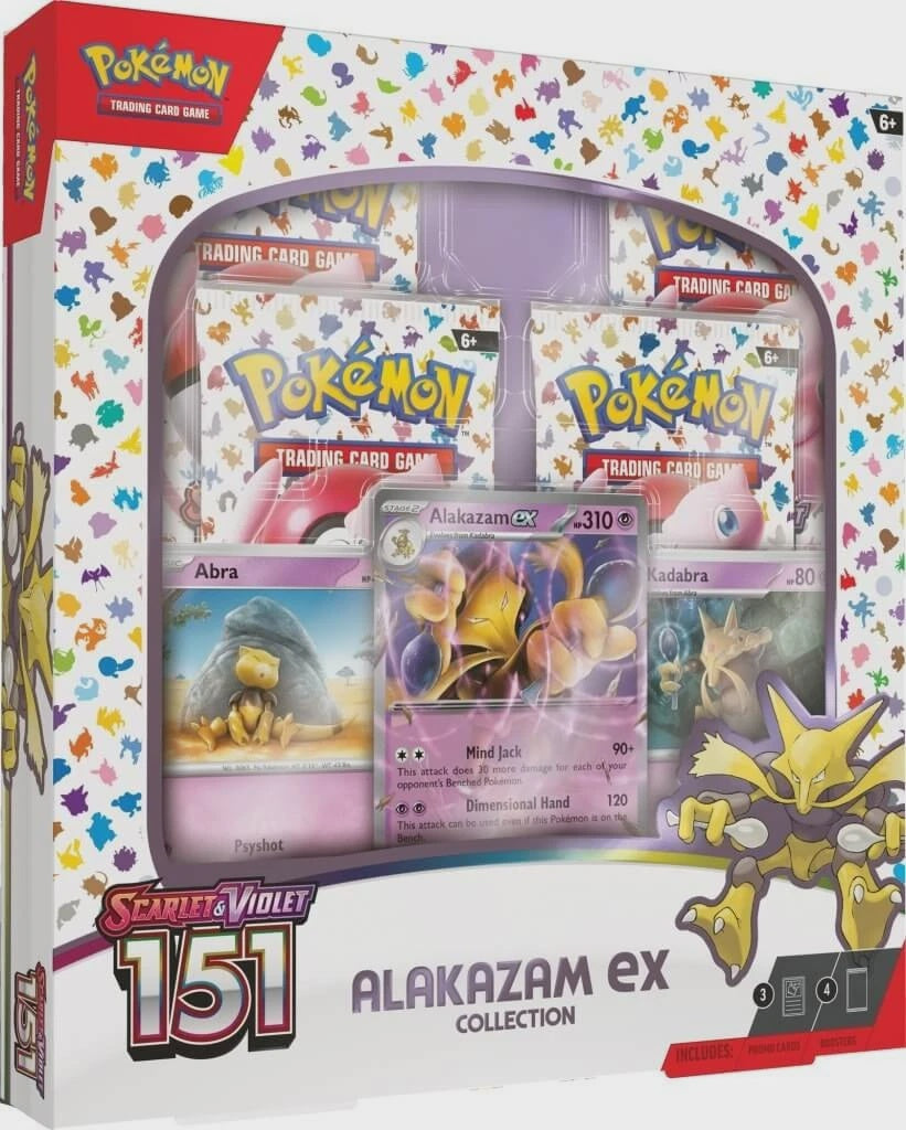 Pokémon TCG Scarlet &Violet -151 Collection - Alakazam - The Toy Station
