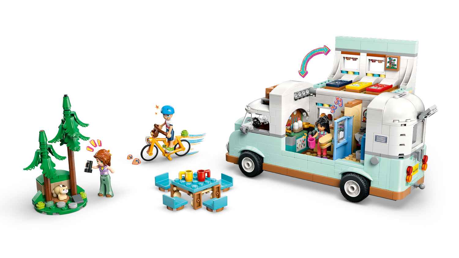 Lego Friendship Campervan Adventure 42663 - The Toy Station