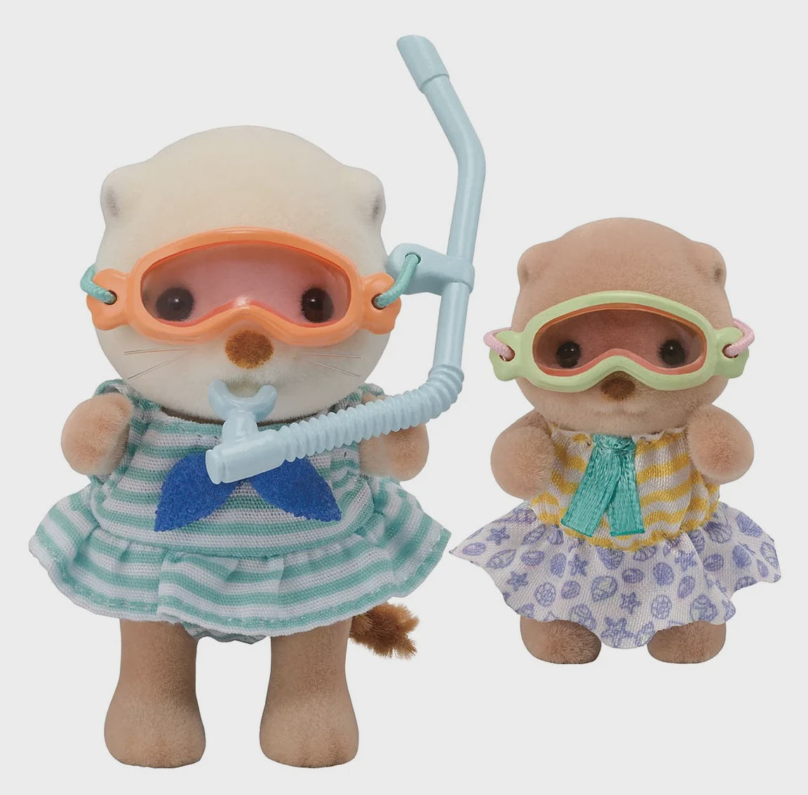 Sylvanian Families Sea Otter Sisters - Splashy Snorkel Set - The Toy Station