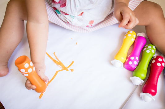 Djeco 6 Foam Markers - The Toy Station