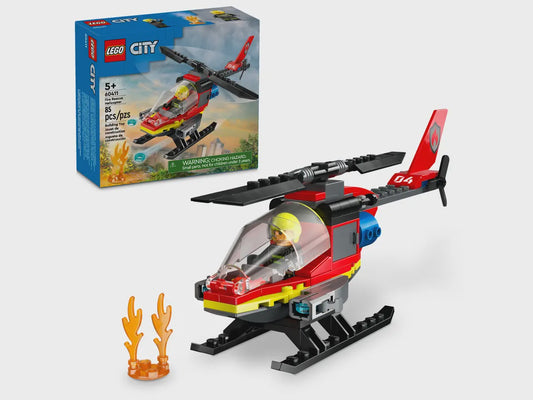 Lego 60411 Fire Rescue Helicopter - The Toy Station