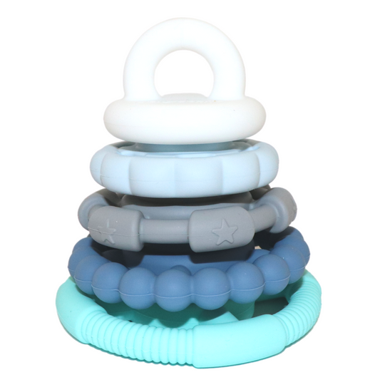 Rainbow Stacker and Teether Toy - The Toy Station