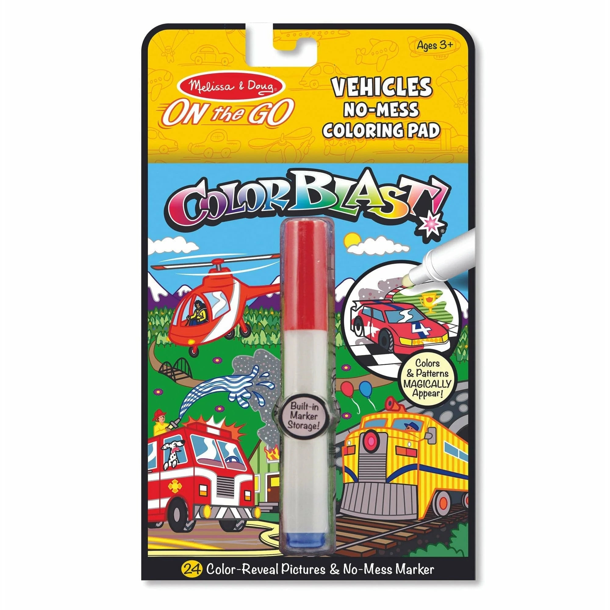 On The Go Colour Blast -Vehicles - The Toy Station