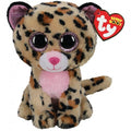 Beanie Boo Medium Livvie Leopard - The Toy Station