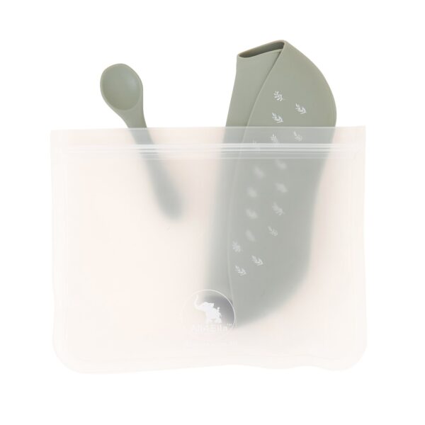All4Ella Silicone Bib & Spoon - The Toy Station